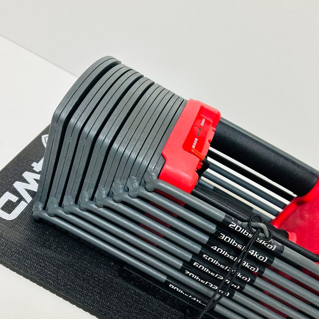 【送料無料】① 4WD ブロックダンベル 可変式ダンベル 約2.3kg〜41kg