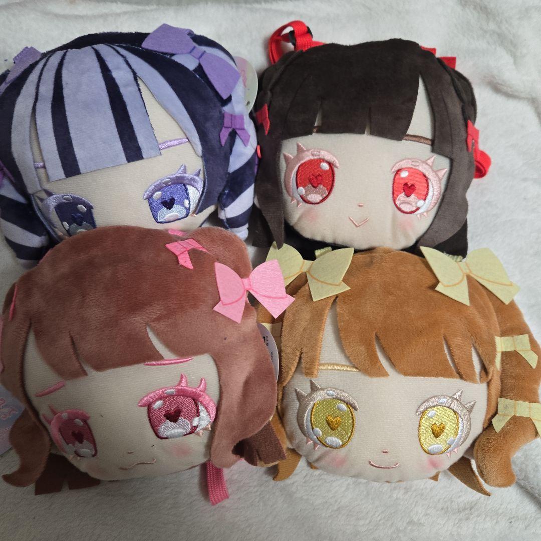 きゅるりんってしてみて お顔ポーチ マスコット セット