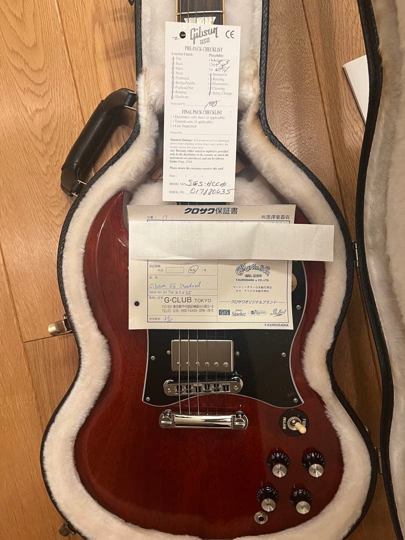 j*a様 【2008年製美品！】ギブソン エレキギター　SG standard