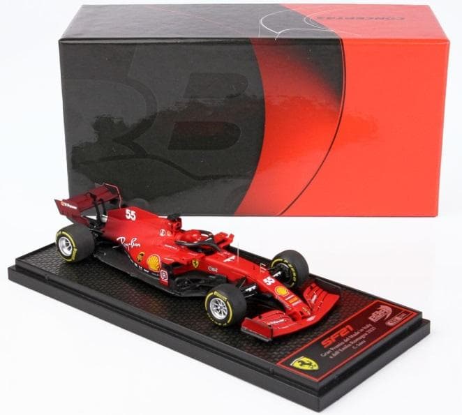 フェラーリ SF21 F1 エミリアロマーニャGP2021 N.55 サインツ