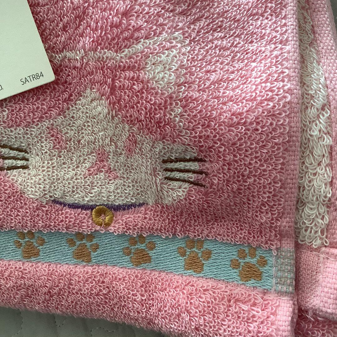 UCHINO 甘撚り バスタオル フェイスタオル まとめ売り 猫 ふわふわ