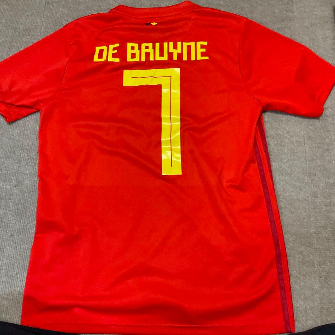 【正規品】ベルギー代表 2018 W杯 ホームユニフォーム #7 デ・ブライネ