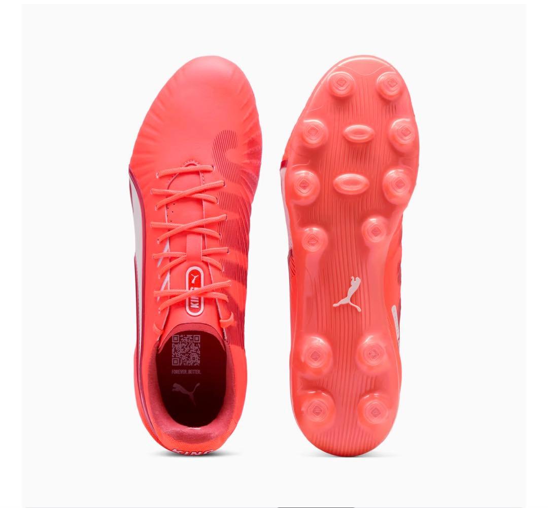 Puma King サッカーシューズ オレンジ
