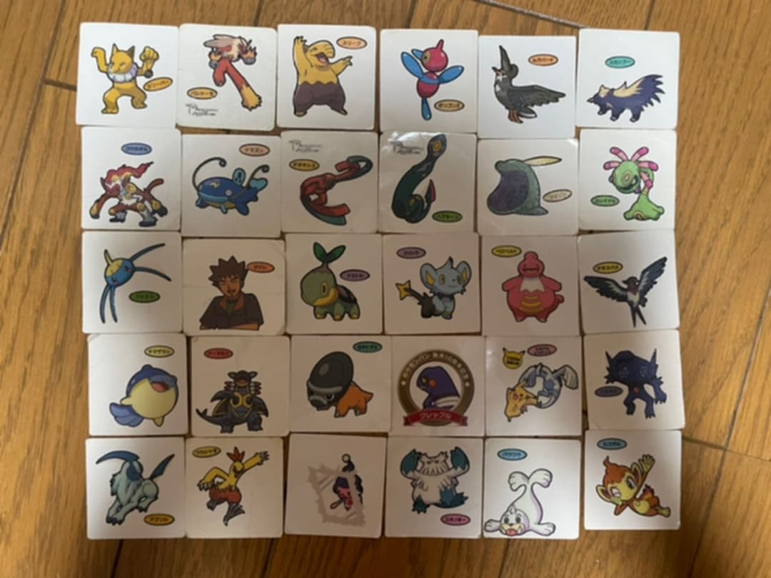 ポケモン デコキャラシール　140枚セット