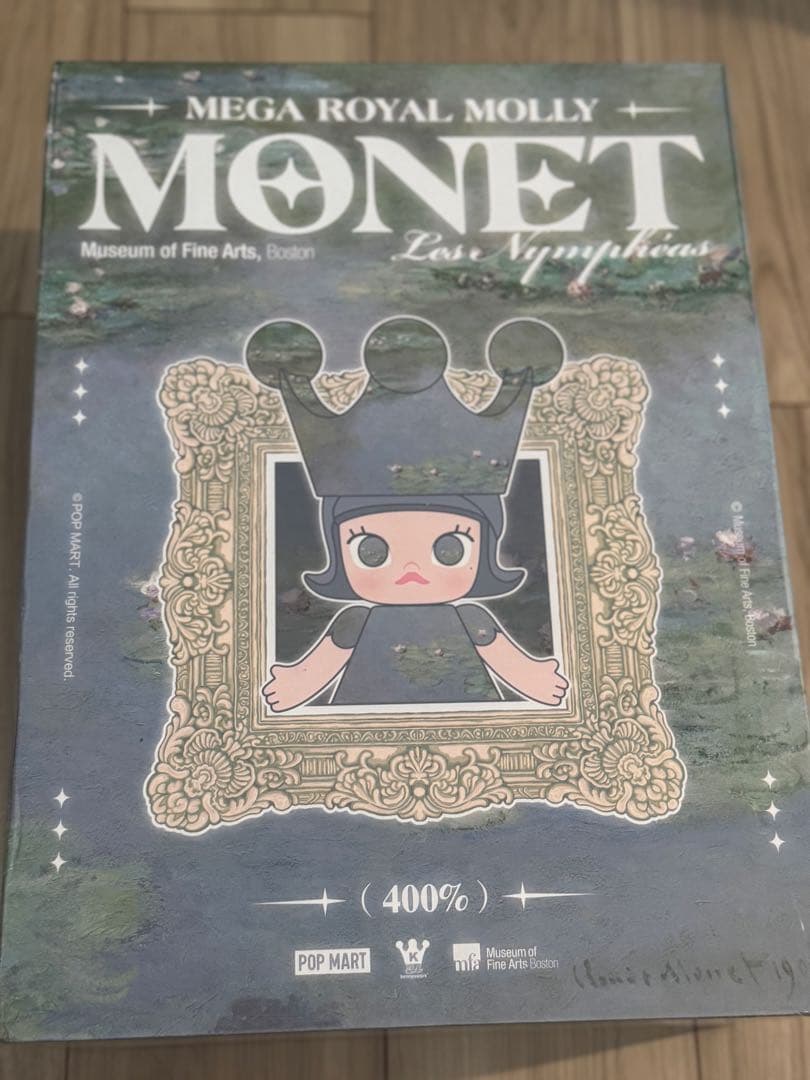 MEGA  MOLLY 400% Monet-Les Nymphéas