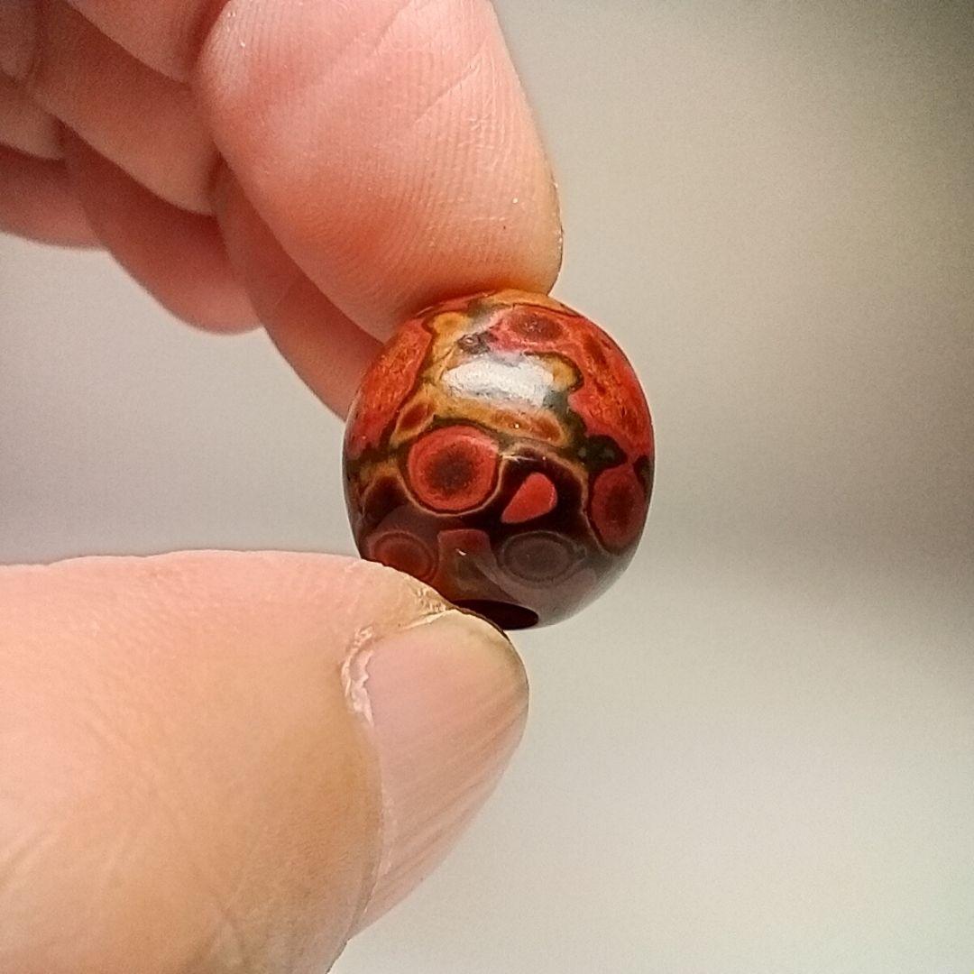 堆朱緒締め玉