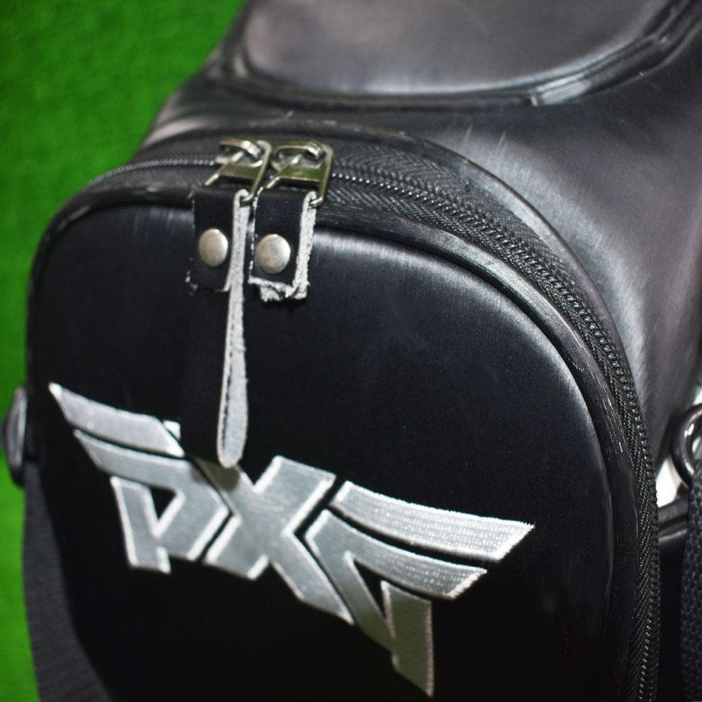 PARSONS XTREME GOLFキャディバッグ【ブラック】中古！