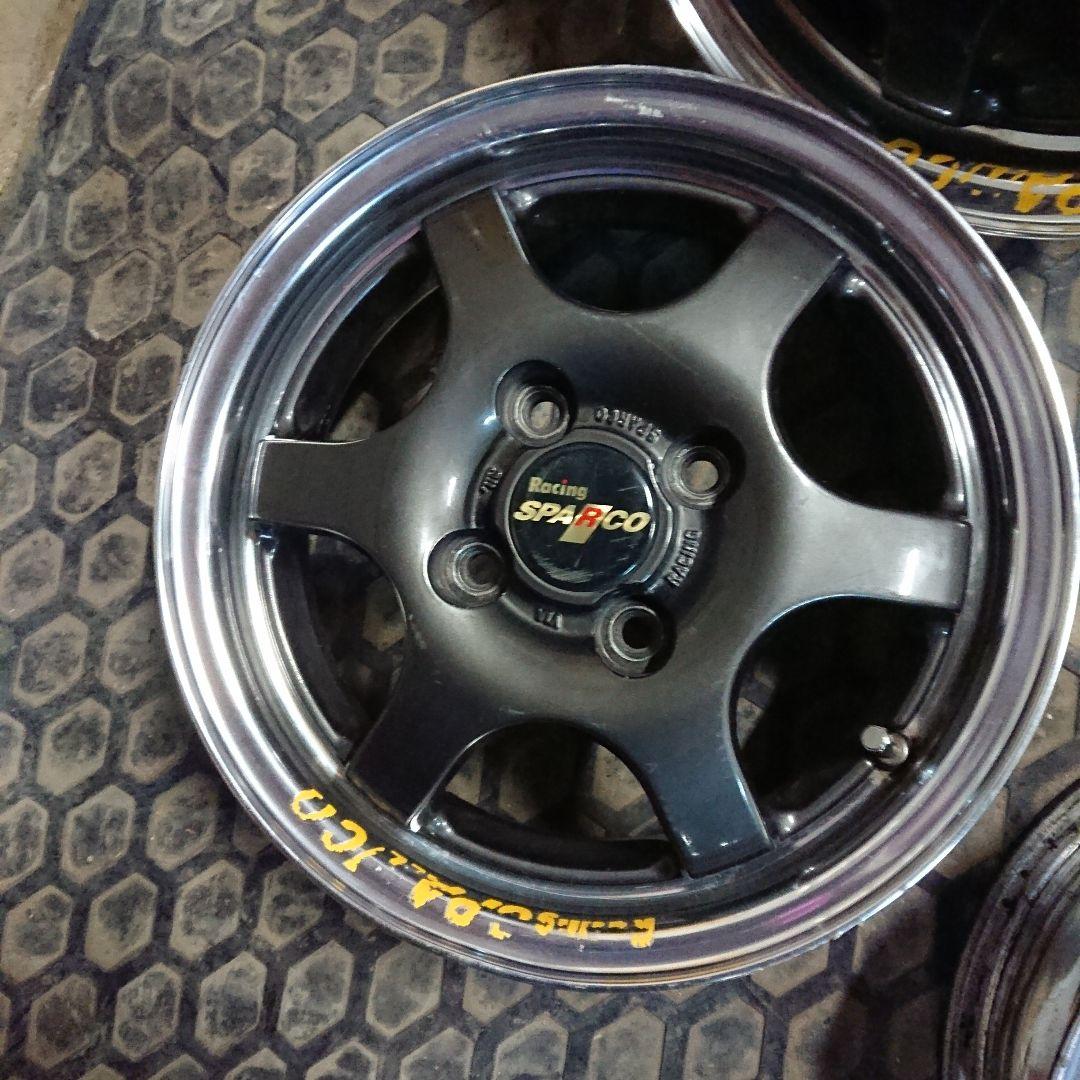 レーシングスパルコ13インチアルミホイール