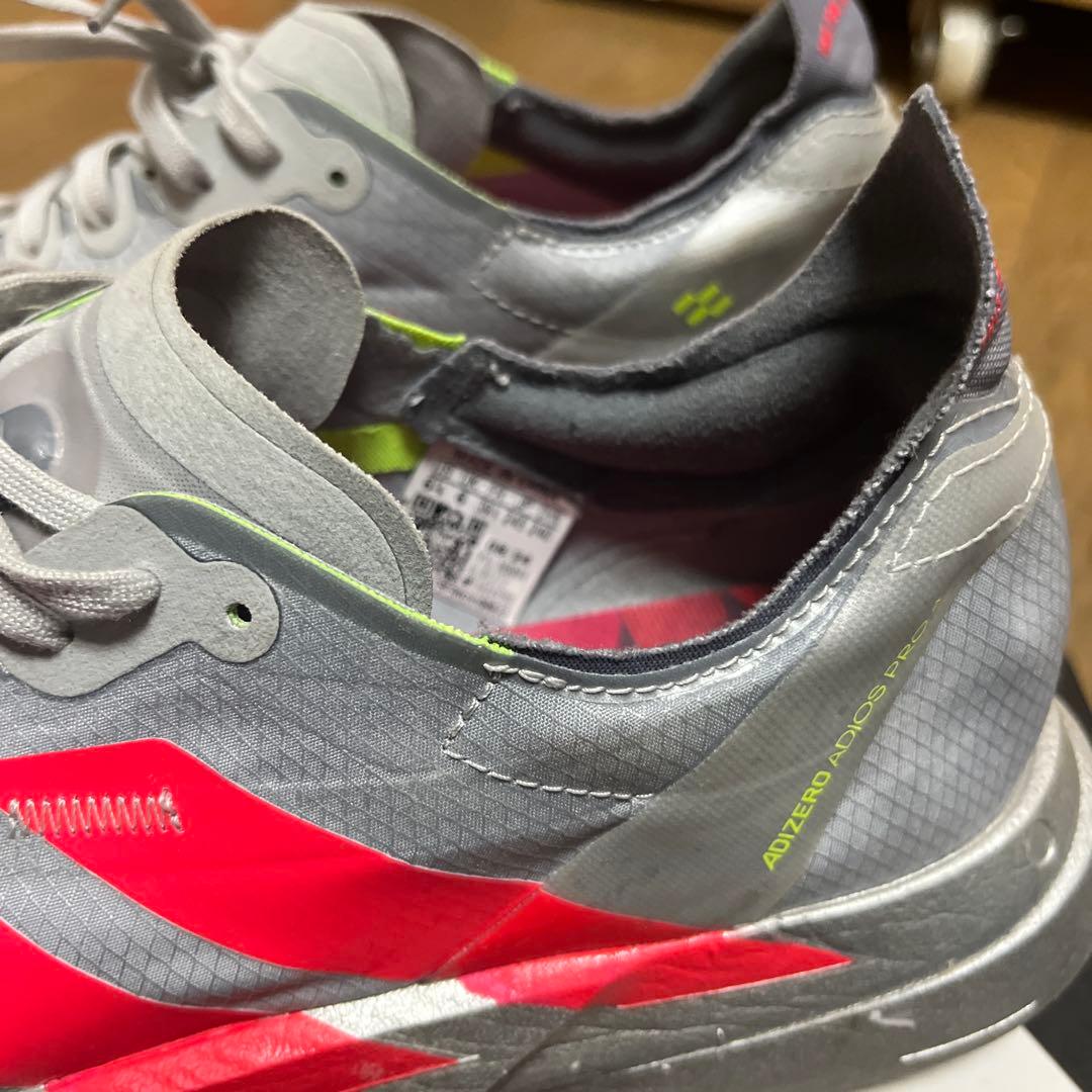 美品★adidas ADIZERO ADIOS PRO 4 ２４.５ｃｍ