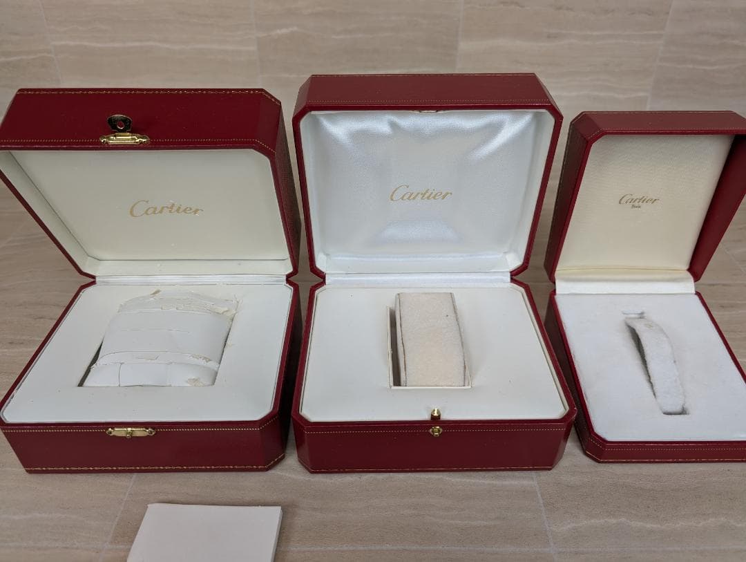 まとめ売り　Cartier　カルティエ　空箱　ケース　時計　アクセサリー