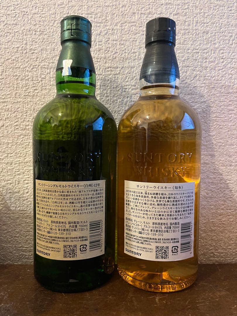 白州 12年 & 知多 セット