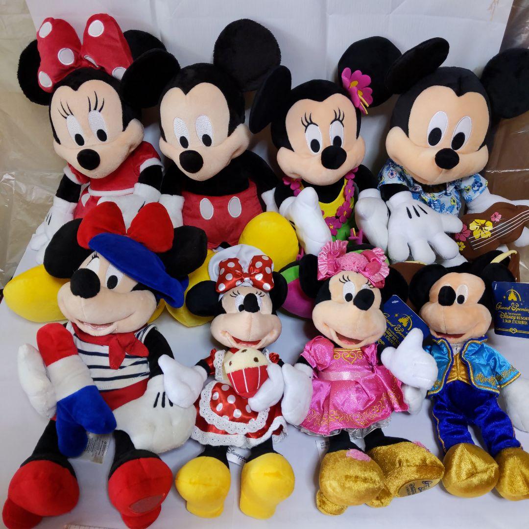 海外ディズニー　ミッキー　ミニー　ぬいぐるみ　まとめ売り