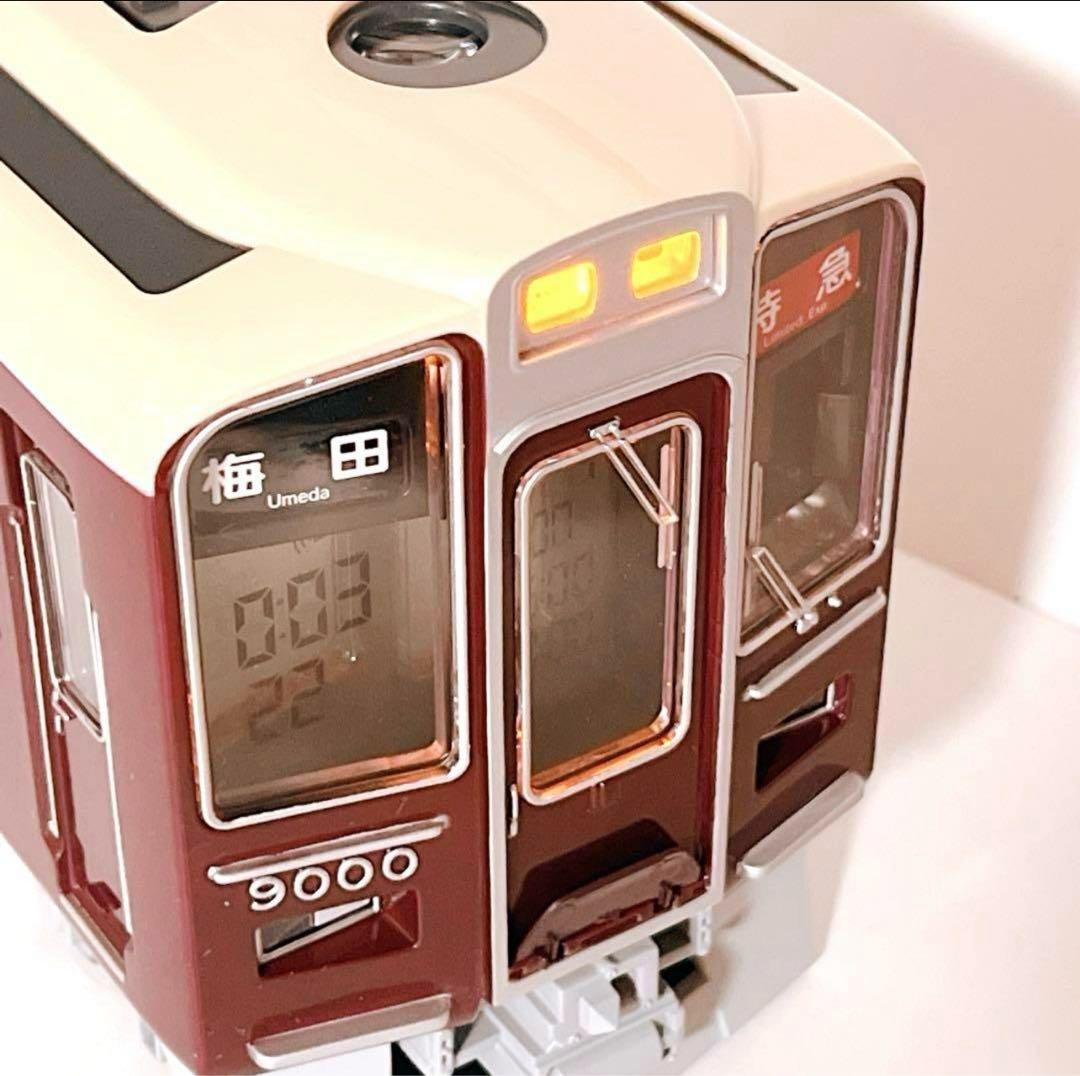 阪急電鉄 創立100周年記念目覚まし時計 目覚めルーン 阪急9000系 電車