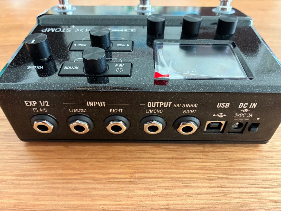 【美品】LINE 6 HX Stomp（液晶フィルム付/初期化済）