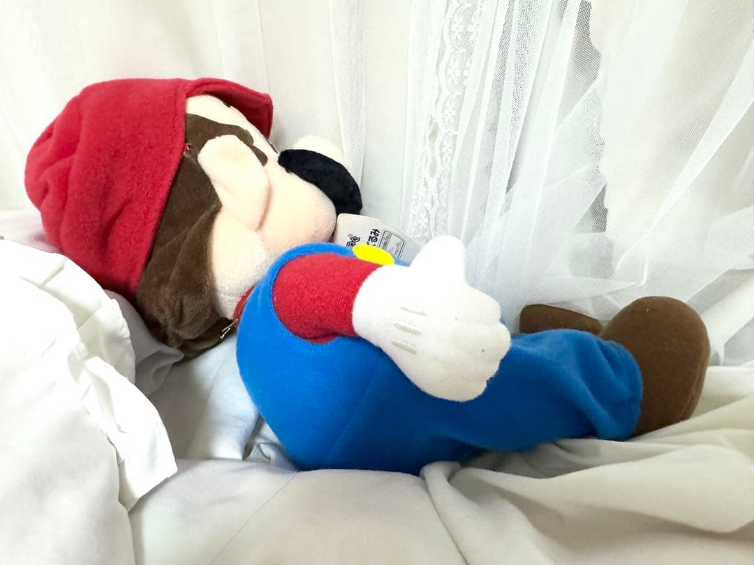 【激レア｜タグ付き】マリオパーティ5 マリオ Mサイズ ぬいぐるみ 三英貿易