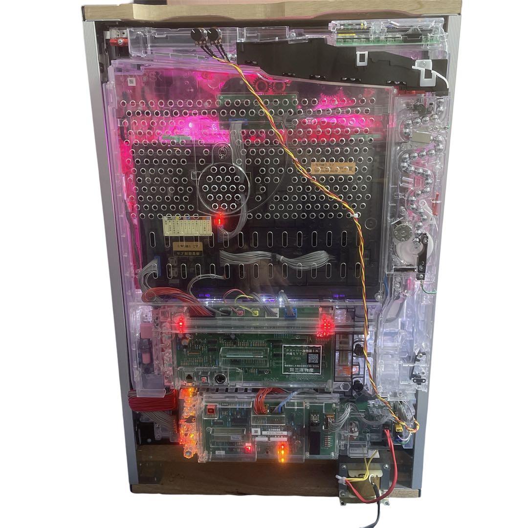 【極美品】スーパー海物語 パチンコ実機 沖縄5 夜桜超旋風319