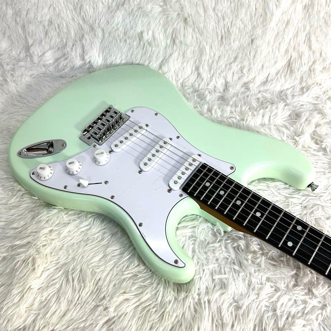 【美品】Busker's 島村 BST-Standard ストラト RSM