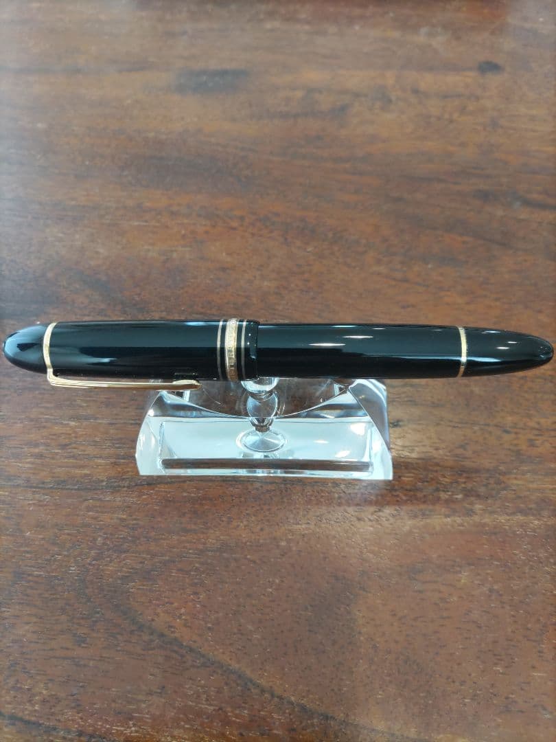 モンブラン149　Fニブ　細字 18K ミステリーブラック 新品インク付属