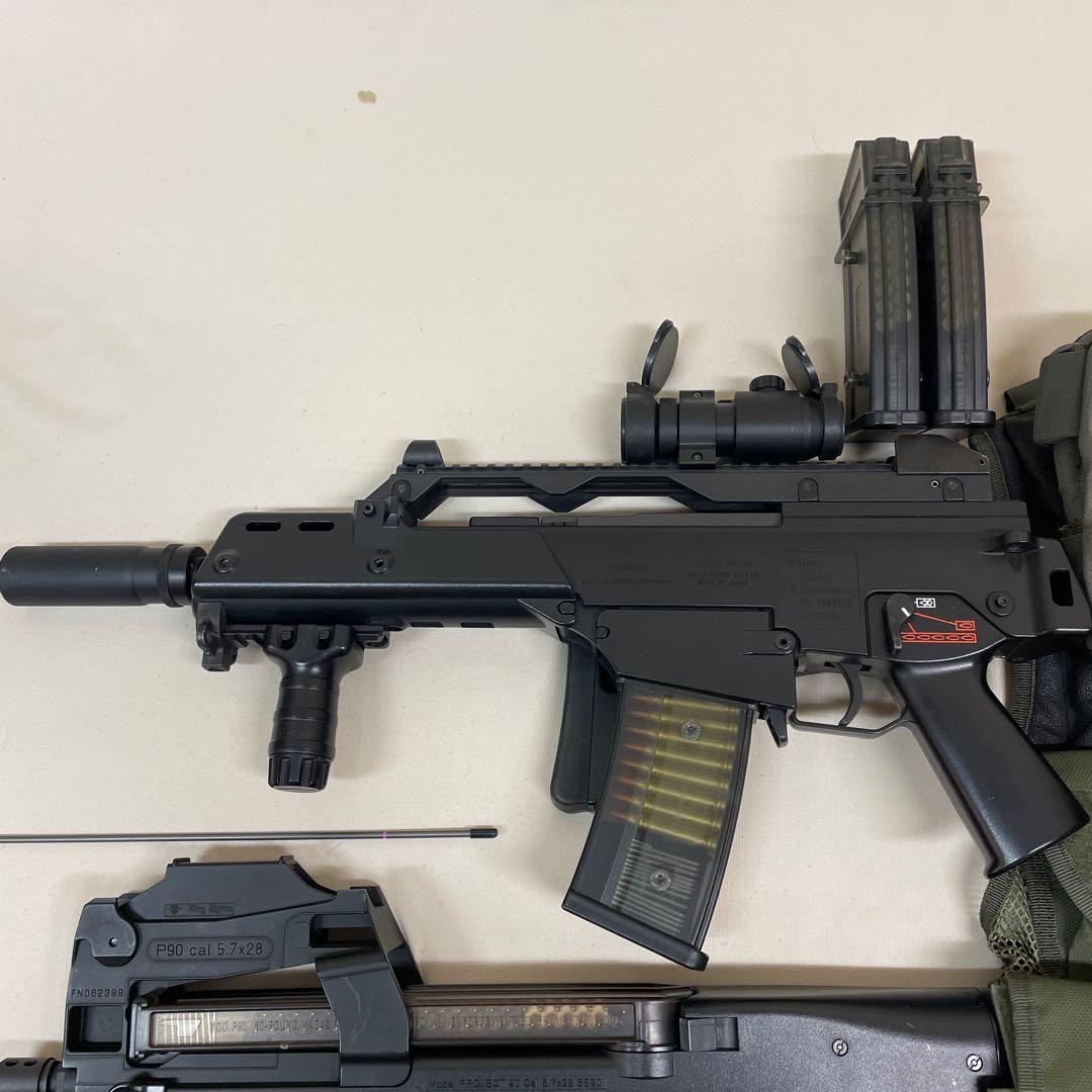 サバゲー引退　東京マルイG36C Ｐ90