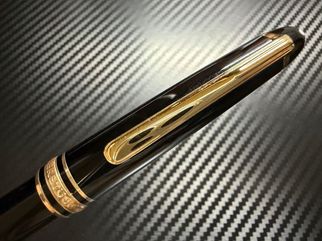 極美 Mont Blanc ボールペン マイスターシュテュック 164 ブラック