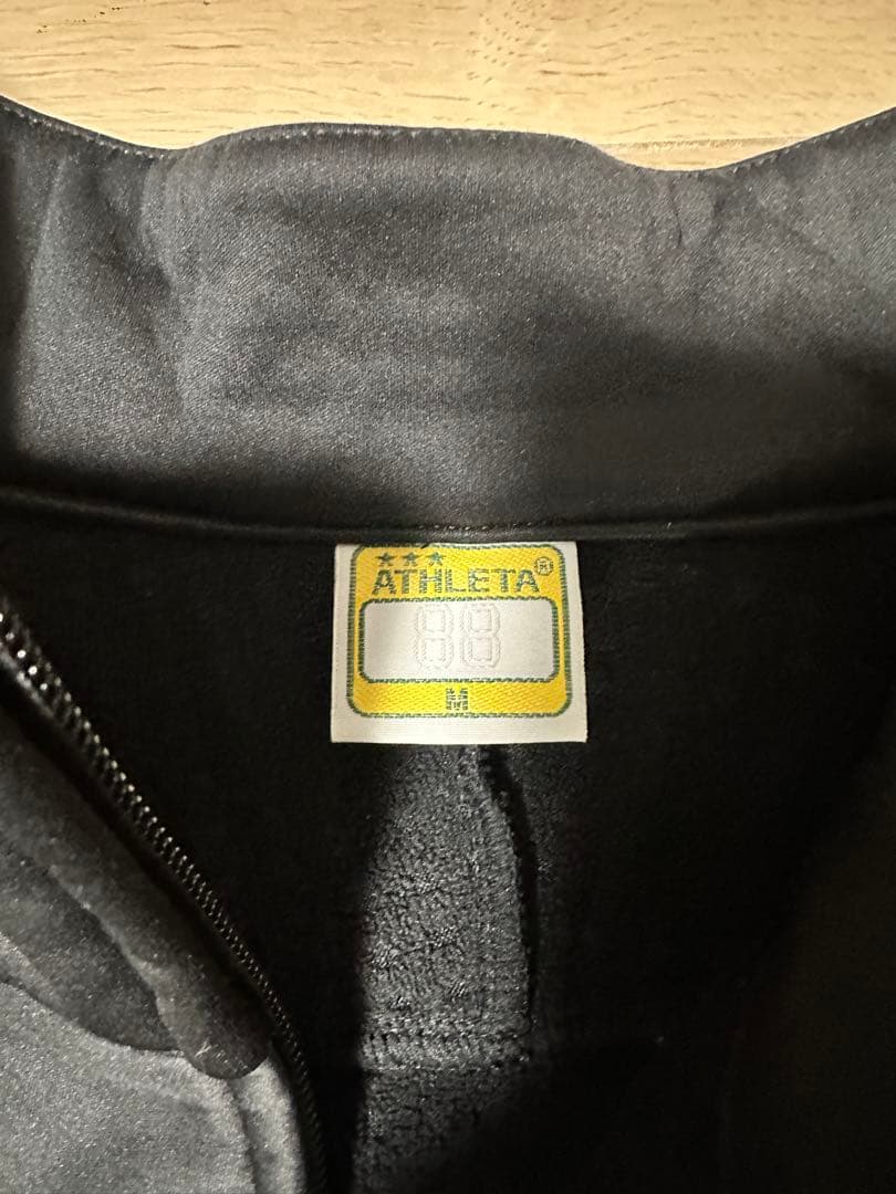 ATHLETA ブラック ジャージ 上M、下L