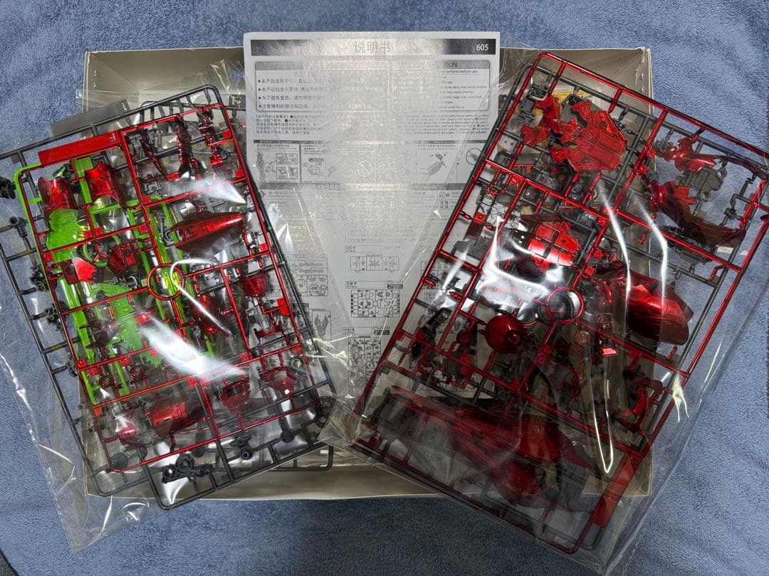 未組立 海外版 RG SAZABI コアメッキ