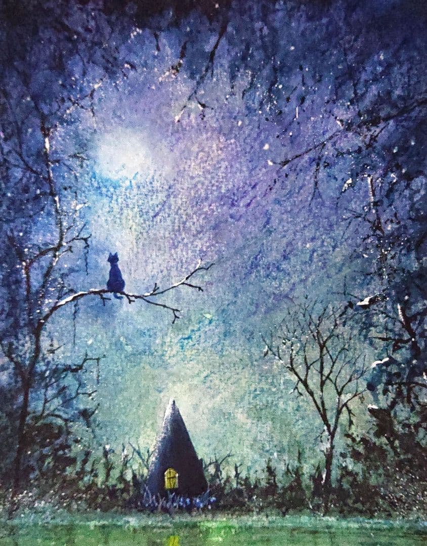 絵画 ★ 魔法のNicolaの世界★原画 ア−ト 風景画