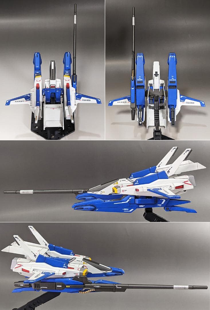 プラモデル　HG スーパーガンダム（機動戦士Zガンダム）組立塗装済