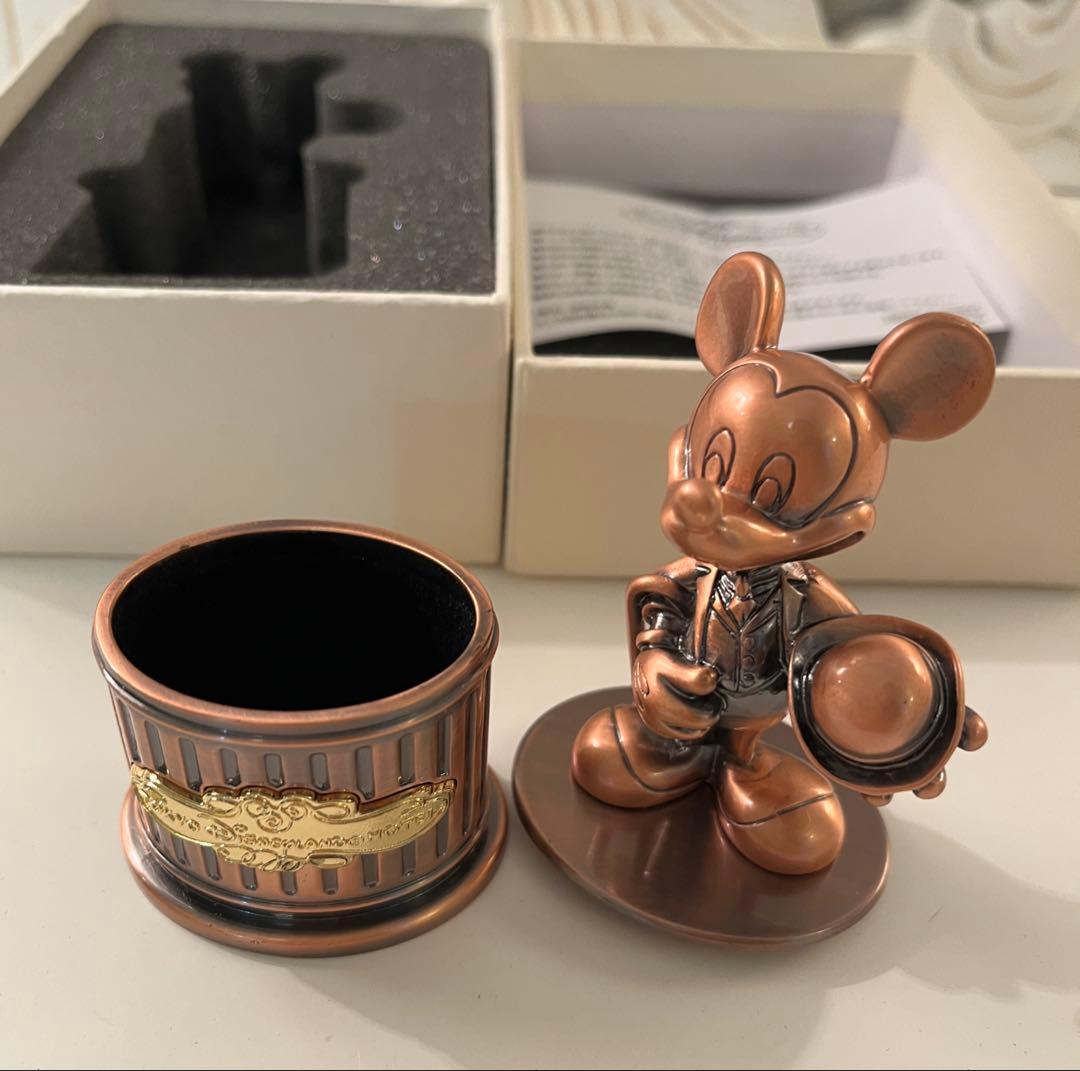 ミッキーマウス ブロンズ像 小物入れ 東京ディズニーランドホテル スイート限定