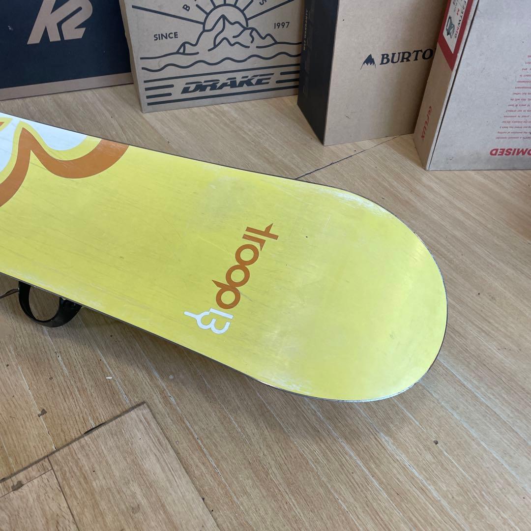 BURTON×ZUMA　バートン　バイン付　スノーボードセット　TROOP140