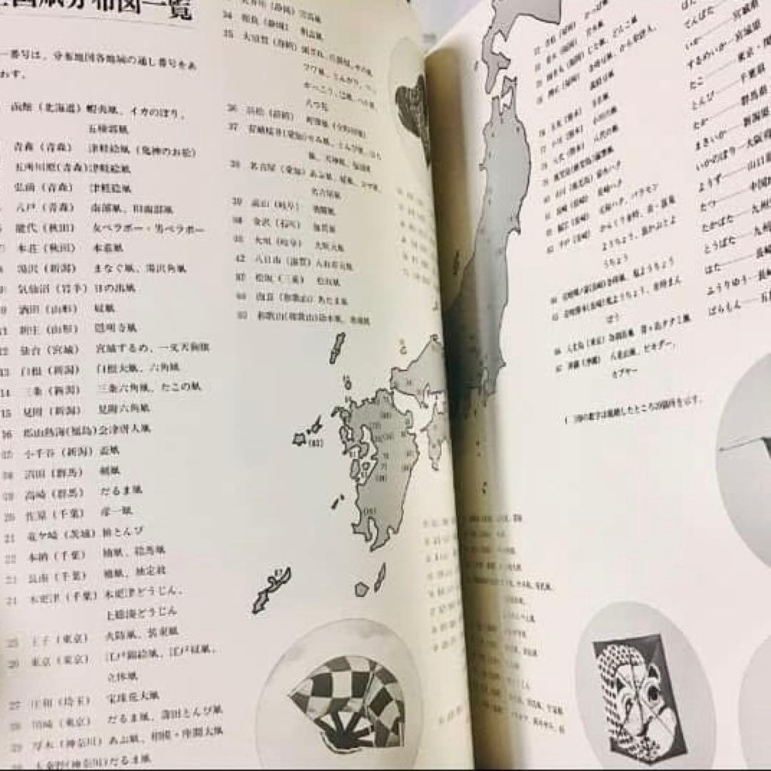 1973年絶版本 『凧』 広井力 毎日新聞 郷土玩具 大型カラー図録