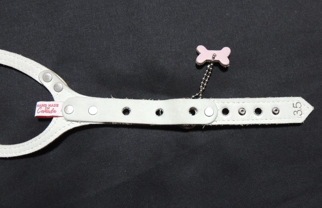 超美品　Buddy Belts バディベルト　ピンク　ストーン付ハーネス　3.5