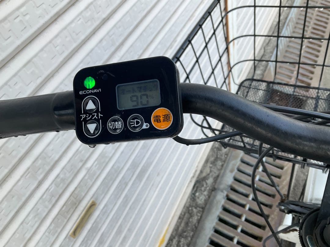 パナソニック最新機種電動アシスト自転車ティモS26インチホワイト系アルミボディー