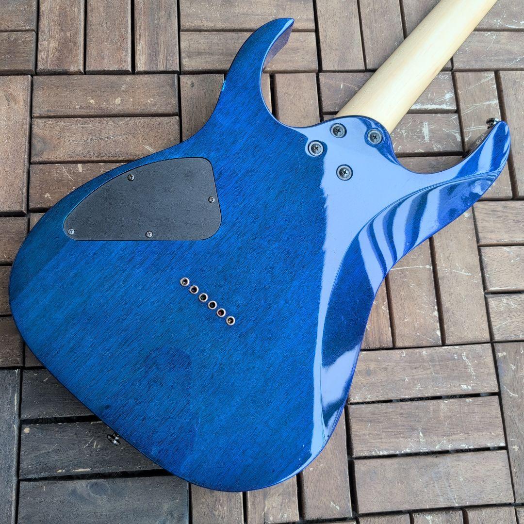 ibanez RG421QM 指板のツリー・オブ・ライフはシールです。
