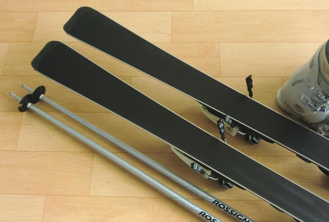 ■■送料無料■VOLKL■女性用スキーフルセット■板148靴24.5■メンテ付■