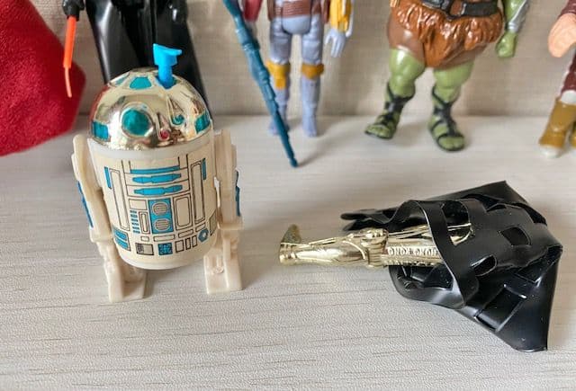 70年代〜80年代のStar Wars ヴィンテージ ケナー フィギュア セット