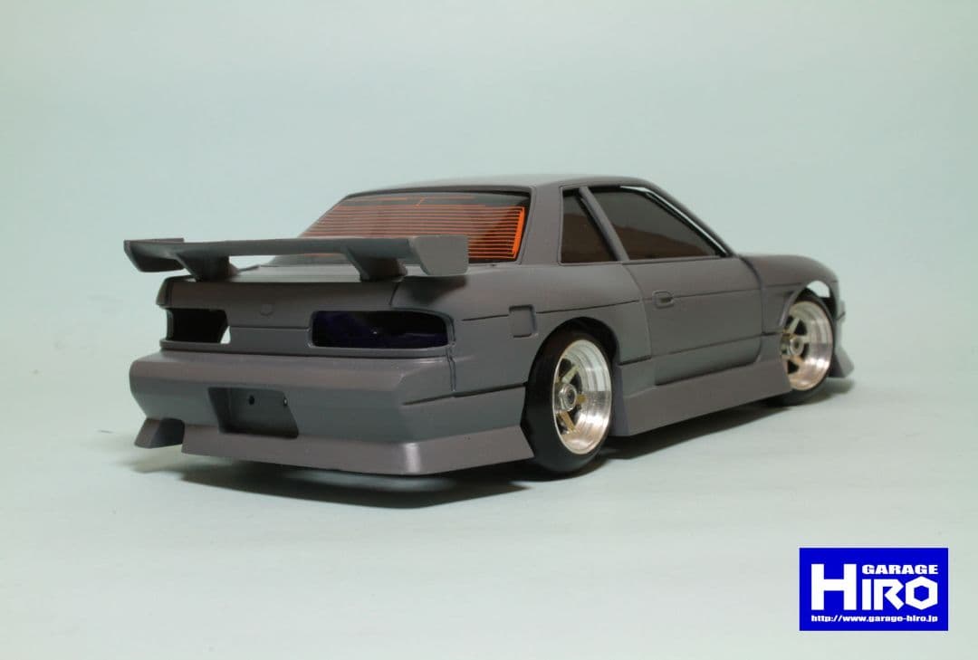 京商 ミニッツ S13 シルビア ボディ ガレージhiro エアロセット