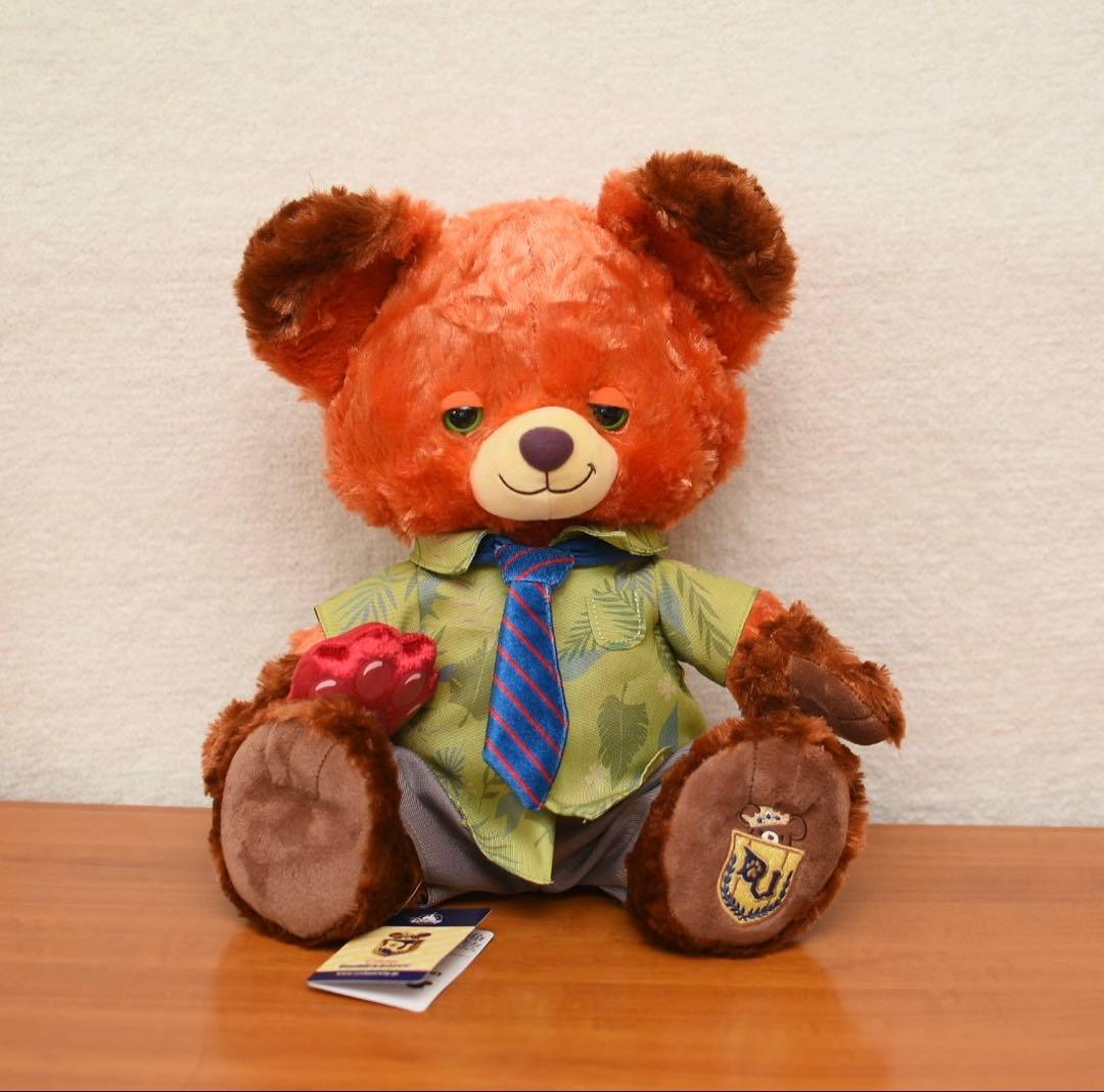 【値下】ディズニーストア ユニベア ズートピア ニック ジュディ ぬいぐるみ
