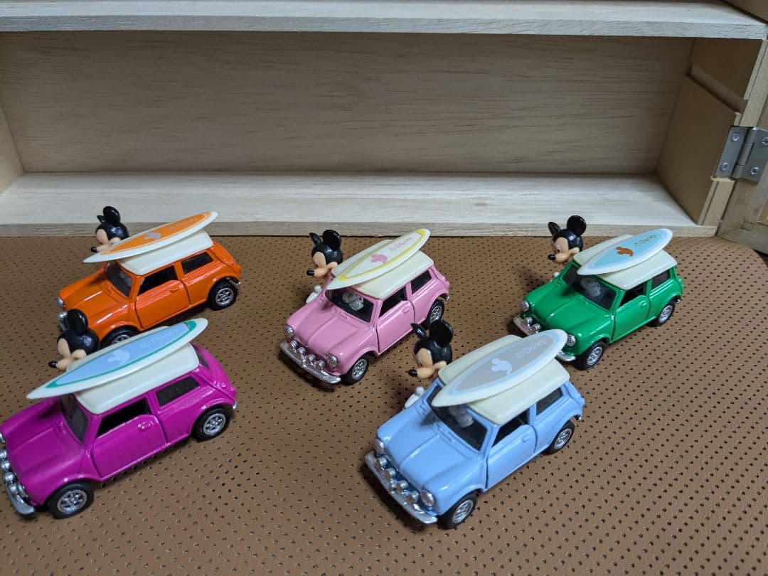 希少レア！当時物80‘sディズニー ミッキー ヤングエポック社美品ミニクーパー5