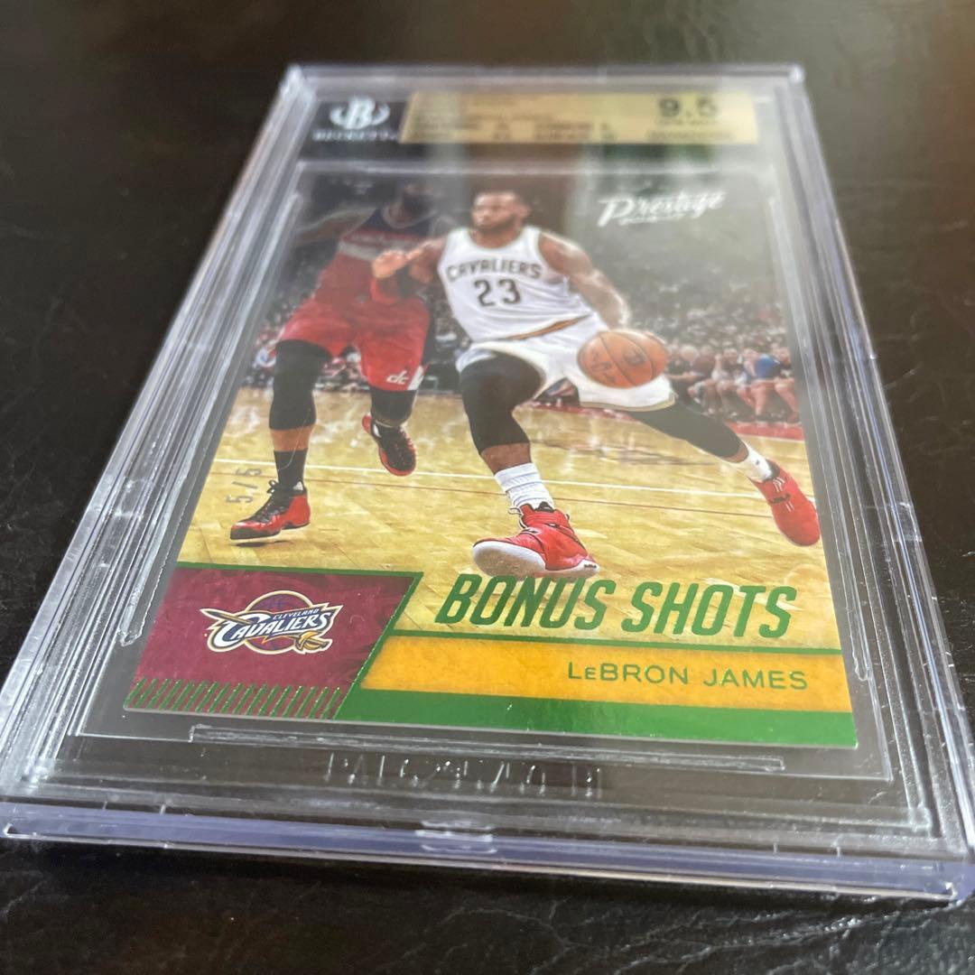 その他 2016-17 Prestige LeBron James /5 BGS 9.5