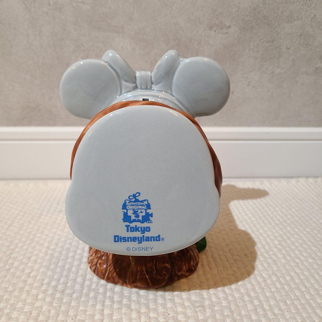 ディズニーランド　トゥーンタウン　ミニーの家　ポスト型　貯金箱　ミニーちゃん
