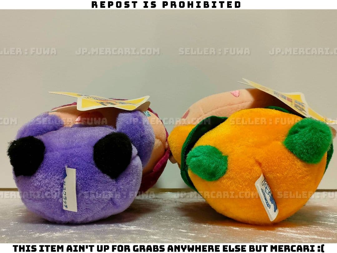 【未使用】ミルモでポン！ マンボ ガビン キンタ エンマ ぬいぐるみ 2/1