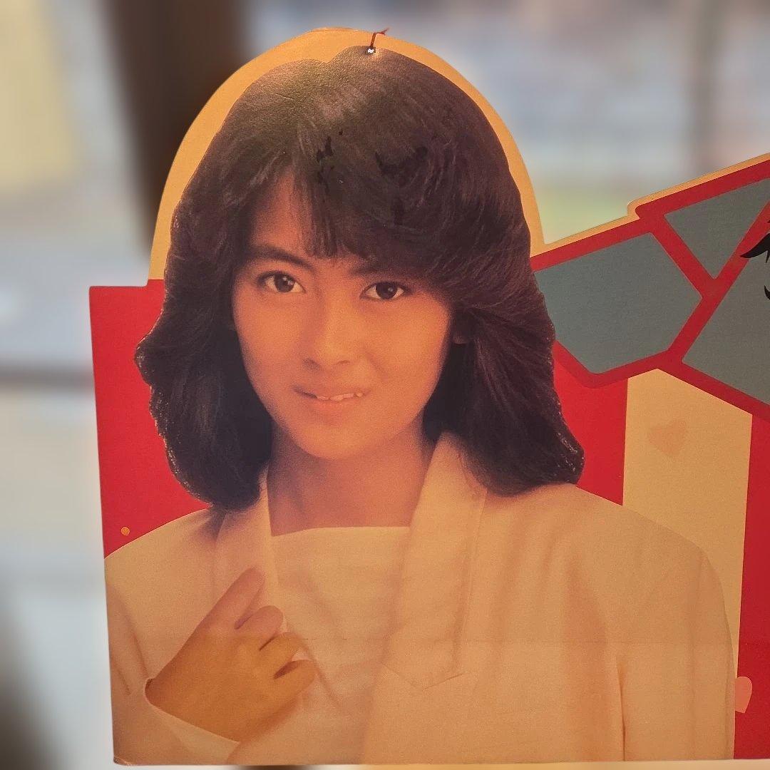 非売品　中山美穂80年代販促用看板バレンタイン