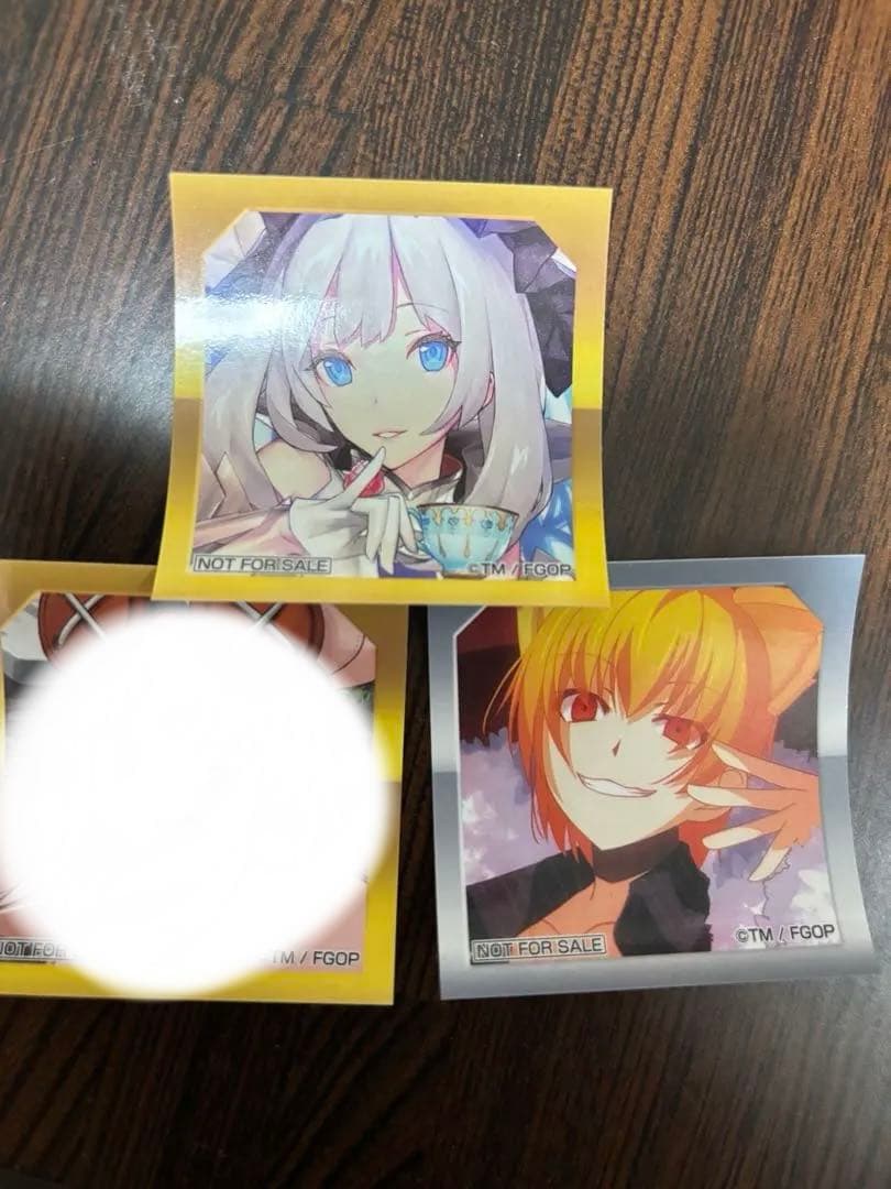 FGO 最終再臨展　ステッカー　編成風カード　まとめ