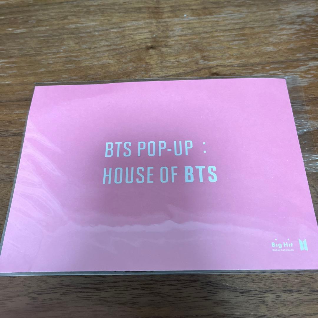 BTS ポップアップ House Of BTS フォトカード センイル
