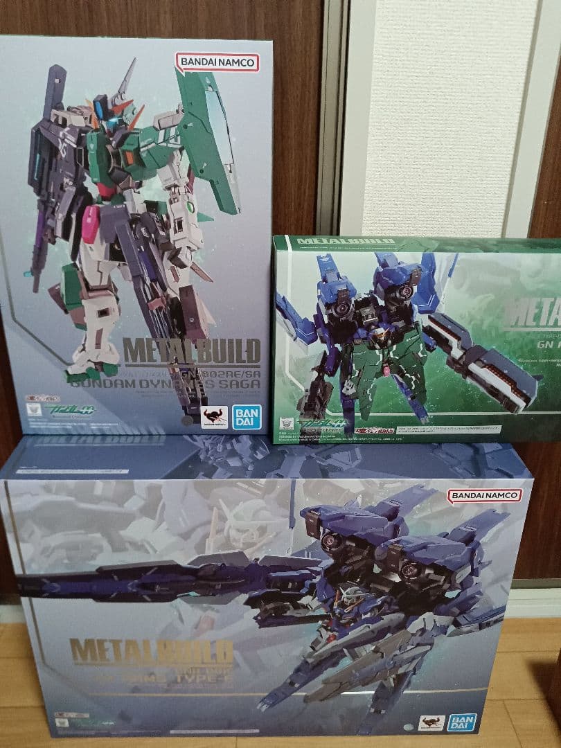 【美品】メタルビルド GNアームズ＋TYPE-D＋ガンダムデュナメスサーガ