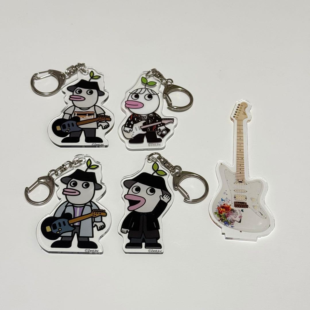 Novelbright 沖聡次郎 ジャスティンアクリルキーホルダー等5点セット
