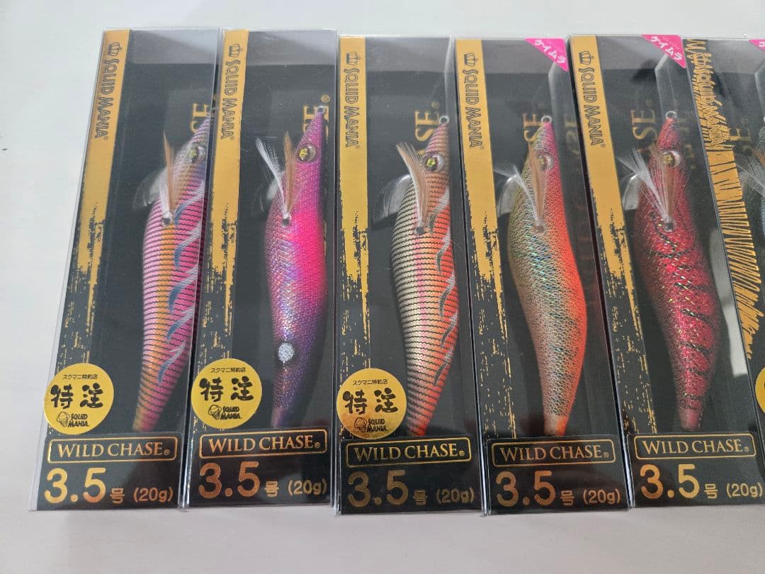 WILD CHASE エギ 3.5号・2.5号・3.0号　12本セット
