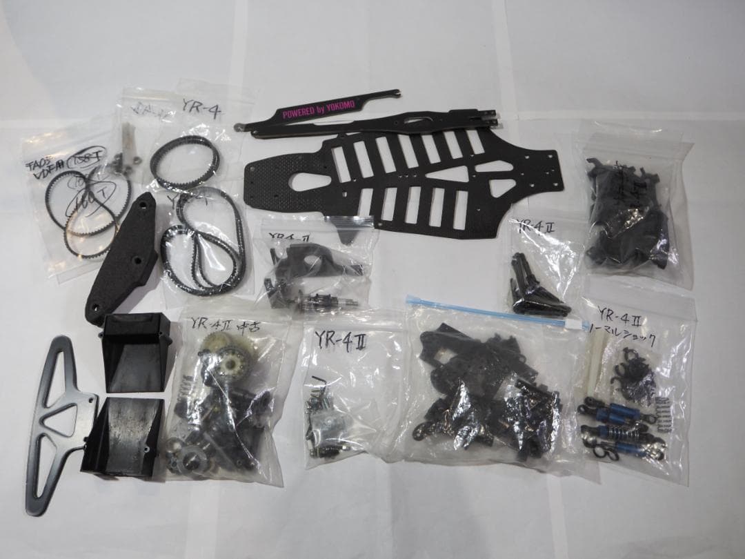 Yokomo YR-4 Ⅱ　1/10 4WD ラジコンカー　1台+バラ部品