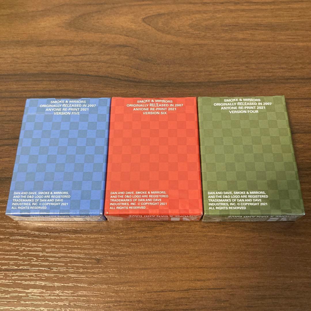 トランプ Smoke & Mirrors V4 x ANYONE